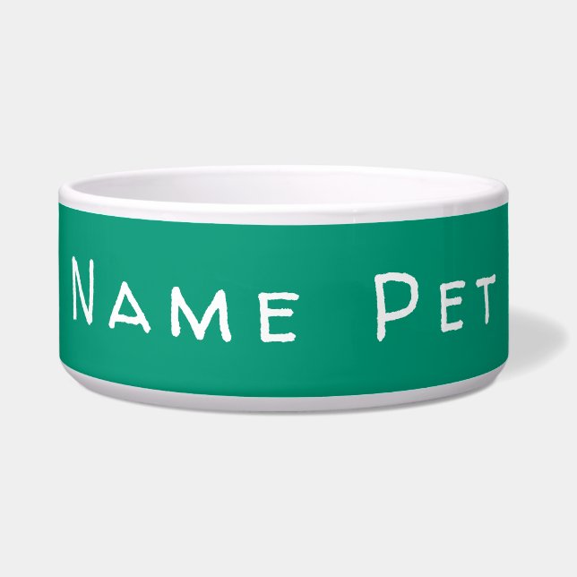 Tigela Personalize este modelo, NOME PET, Bowl (Frente)