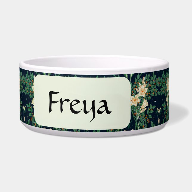 Tigela Personalized Walter Crane "Francesca" Botanical (Frente)