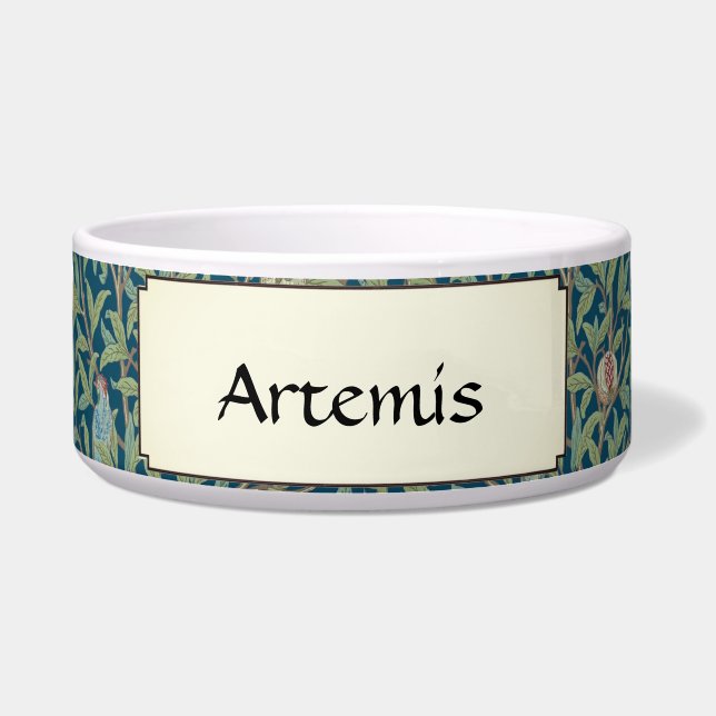 Tigela Personalized William Morris Bird and Pomegranate (Frente)