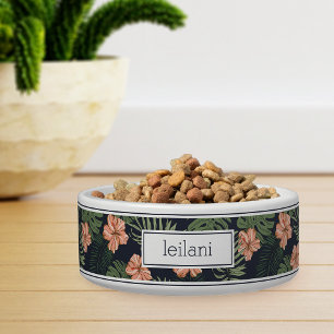 Tigela Pêssego Tropical Personalizado Pet de Pêssego Hibi