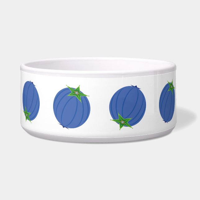 Tigela Pet Bowl (2 tamanhos) Cerâmica de Amoras (Frente)