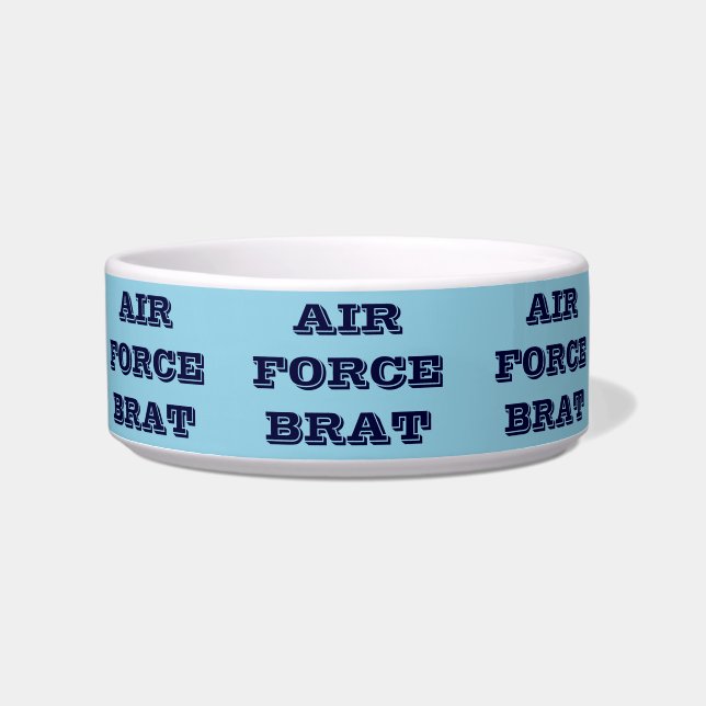 Tigela Pet Bowl Air Force Brat (Frente)