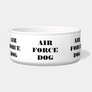 Tigela Pet Bowl Air Force Dog