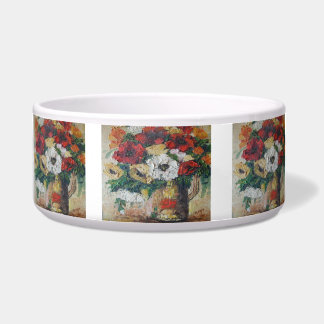 Tigela Pet Bowl Ann Hayes pintura Flor Mix Delight