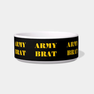 Tigela Pet Bowl Army Brat