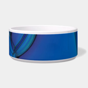 Tigela Pet Bowl Azul Tranquilo - Design de Cor Sólida Ser