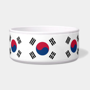 Tigela Pet Bowl, Bandeira da Coreia do Sul