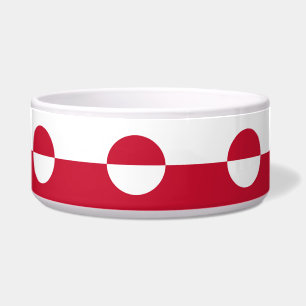 Tigela Pet Bowl, Bandeira da Gronelândia