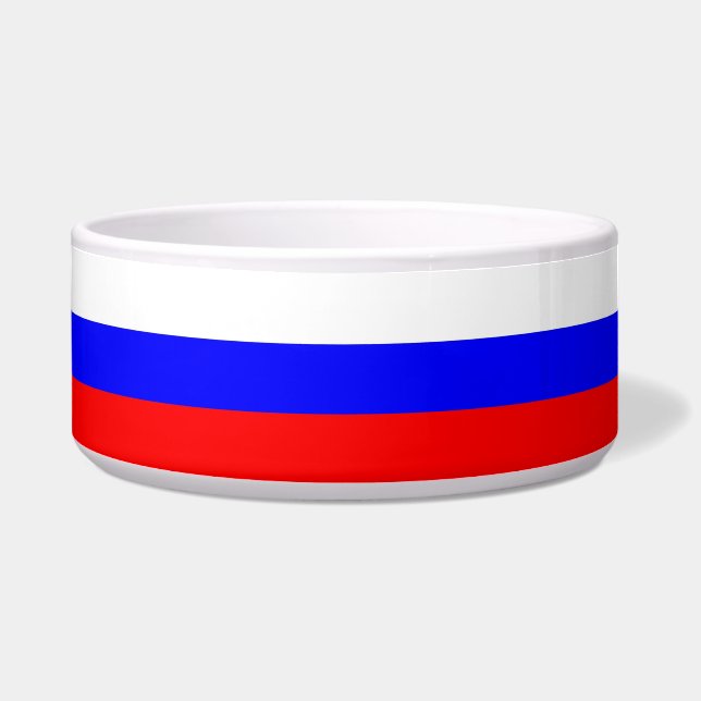Tigela Pet Bowl, Bandeira Russa (Esquerda)