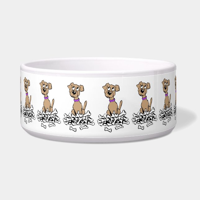 Tigela Pet Bowl/Cão com Osso (Direita)