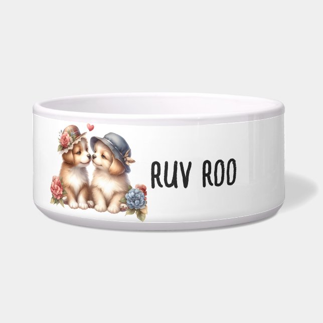 Tigela Pet Bowl Cerâmica (Frente)