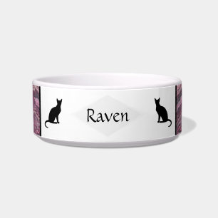 Tigela Pet Bowl Cerâmica com Mármore Rosa Feliz - HAMbWG