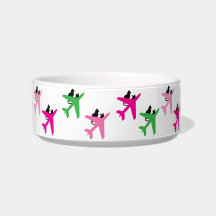 Pet Bowl, cerâmica de gatos e aviões Novelty