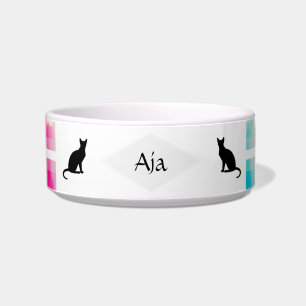Tigela Pet Bowl Cerâmica HAMbWG - Aparência de Aquarela