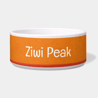Tigela Pet Bowl Colorida com Texto PEAK ZIWI