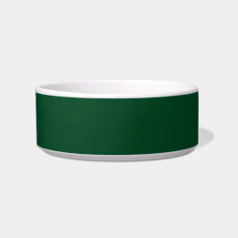 Tigela Pet Bowl com Fundo Verde Evergreen