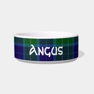 Tigela Pet Bowl da Xadrez Tartan Personalizada
