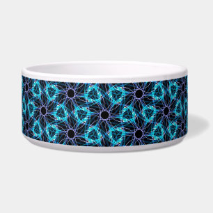 Tigela Pet Bowl, de cerâmica brilhante fractal