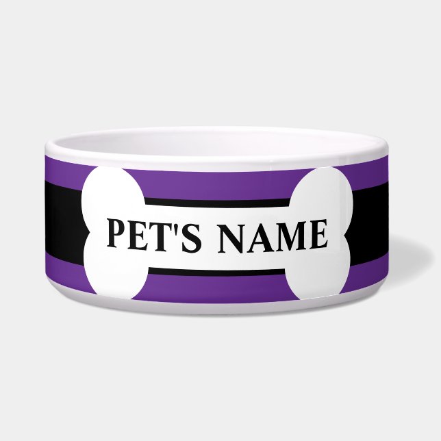 Tigela Pet Bowl de Design personalizadaBone (Frente)