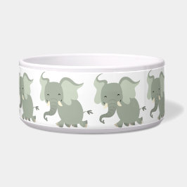 Tigela Pet Bowl de Elefante de Feliz Bonita