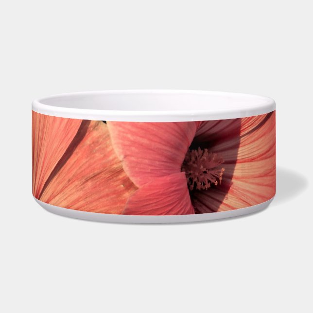 Tigela Pet Bowl de Flor Mallow (Frente)