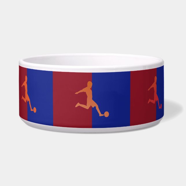 Tigela Pet Bowl de Futebol (Frente)
