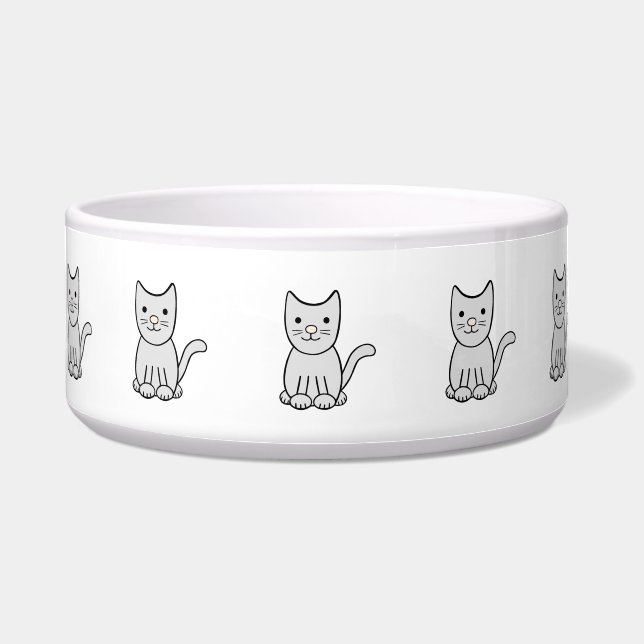 Tigela Pet Bowl de Gato Cinto (Frente)