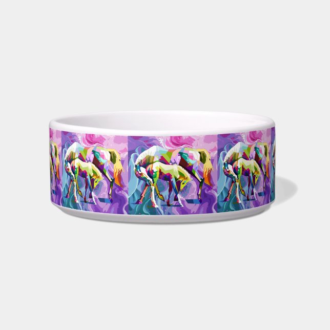 Tigela Pet Bowl de Mães com Amor (Frente)