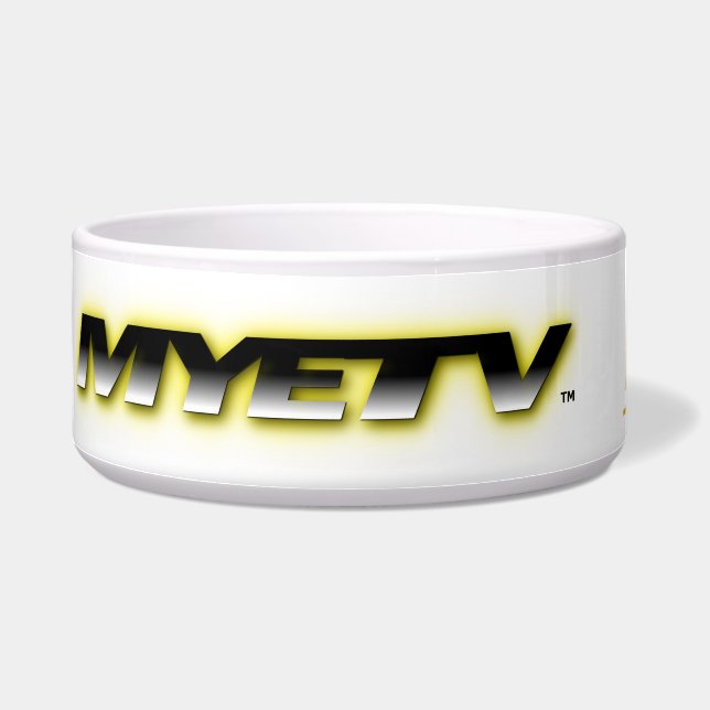 Tigela Pet Bowl de MYETV (personalizada) (Esquerda)