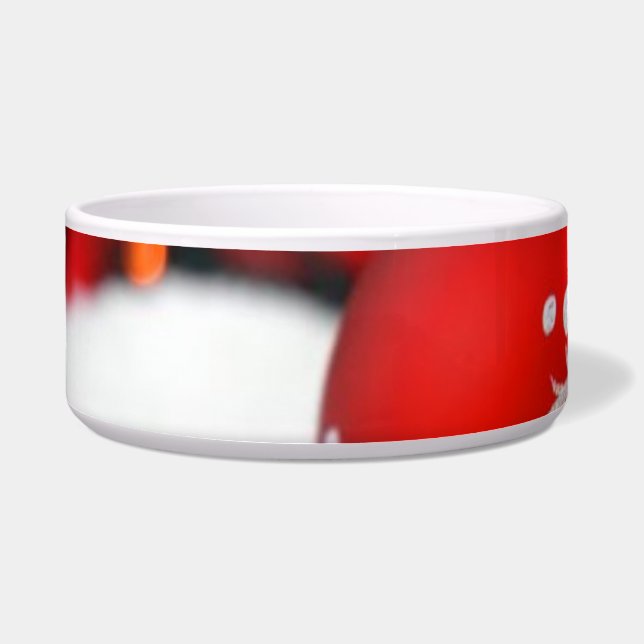 Tigela Pet Bowl de Natal (Frente)