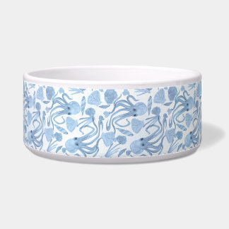 Tigela Pet Bowl de Octo Azul Profundo