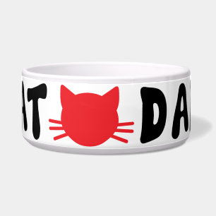 Tigela Pet Bowl de Pai de gato