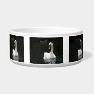 Tigela Pet Bowl de Swan Branco