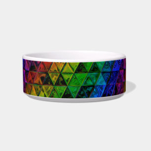 Tigela Pet Bowl de Vidro do Orgulho