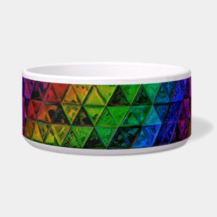 Tigela Pet Bowl de Vidro do Orgulho