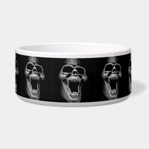 Tigela Pet Bowl do Crânio Assustador