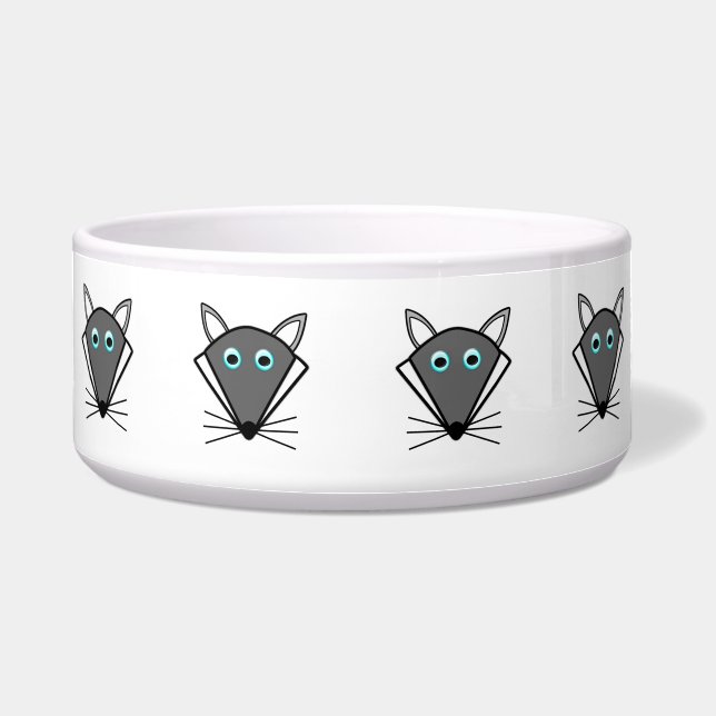 Tigela Pet Bowl do Lobo das Bruxas (Frente)