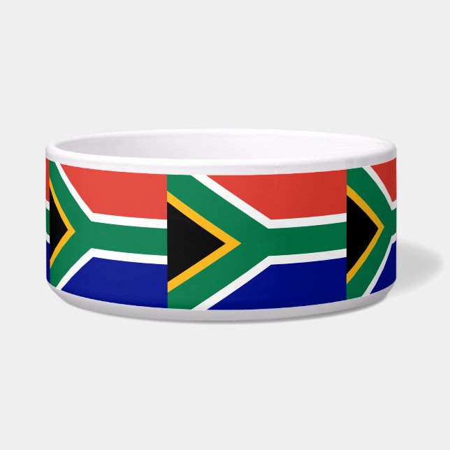 Tigela Pet Bowl, Grande Bandeira da África do Sul (Direita)