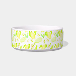 Tigela Pet Bowl (Médio), Limão de limão e adorável