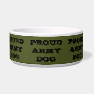 Tigela Pet Bowl, Orgulho do Exército
