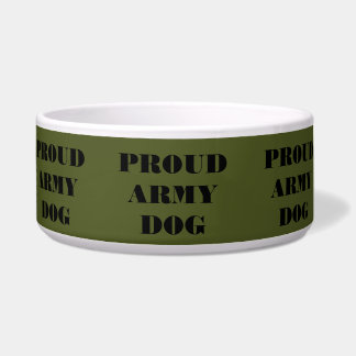 Tigela Pet Bowl, Orgulho do Exército