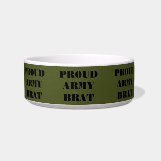 Tigela Pet Bowl, Orgulho do Exército Brat