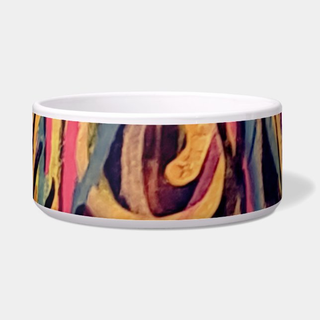 Tigela Pet Bowl personalizado para cães, gatos e outros (Frente)