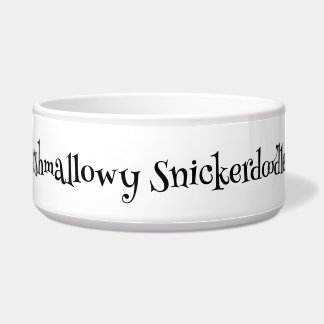 Tigela Pet Bowl Personalizado SnuggleNames - Grande