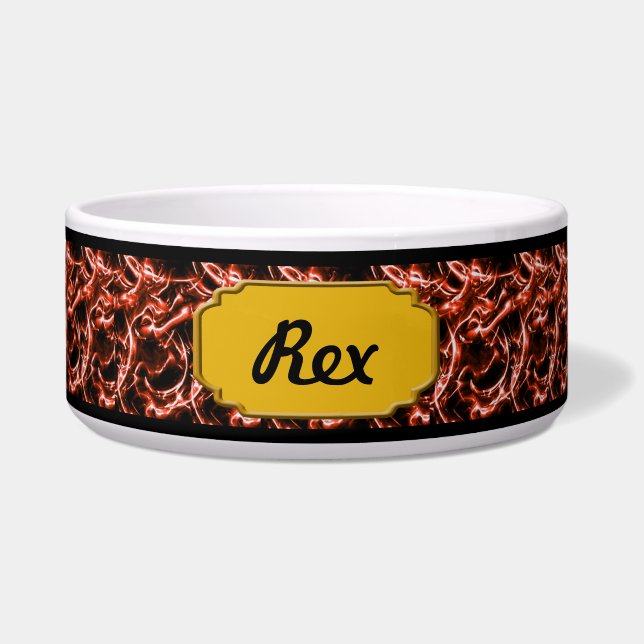 Tigela Pet Bowl Red Personalizado (Frente)