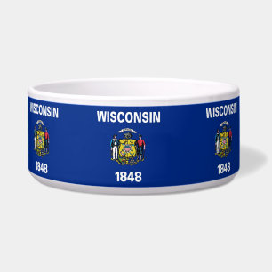 Tigela Pet Bowl, Sinalizador do Estado de Wisconsin