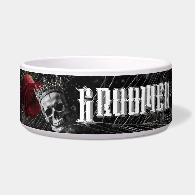 Tigela Pet Bowls Personalizados Assombrando Adeline Zade  (Frente)