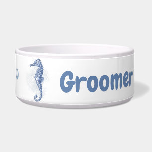 Tigela Pet Bowls Personalizados Seacavalo Oceano Praia