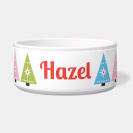 Tigela Pet de Árvore de Natal Moderna do Século Médio Per