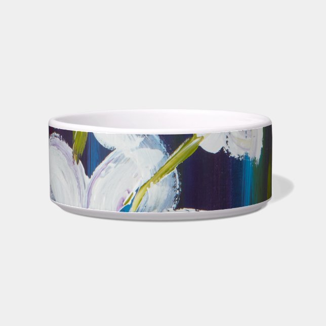 Tigela Pet de Padrões de Pinstripes (Direita)